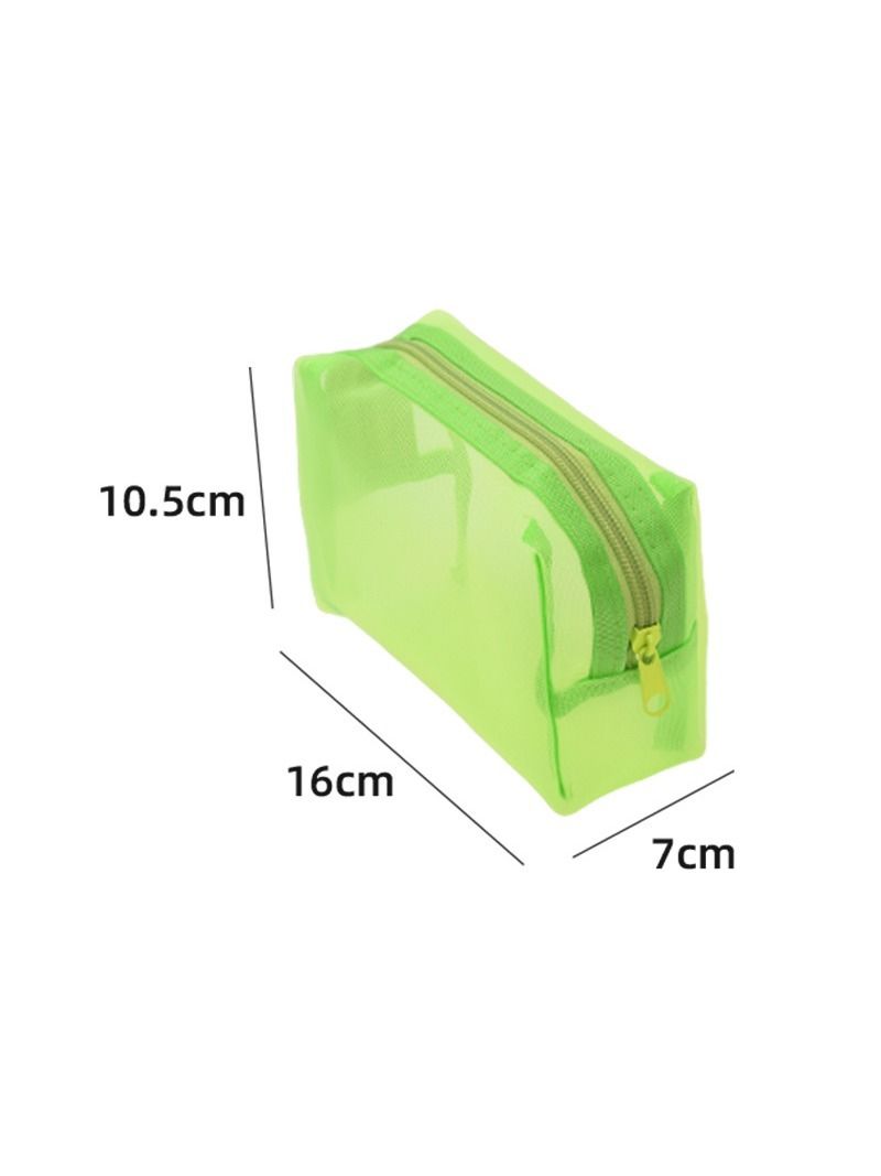 Multi-functional Mesh Makeup Bag, Portable Travel Organizer for Cosmetics